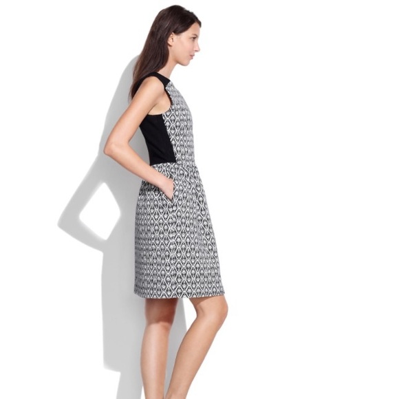 Madewell Diamond Jacquard dress - Picture 3 of 6